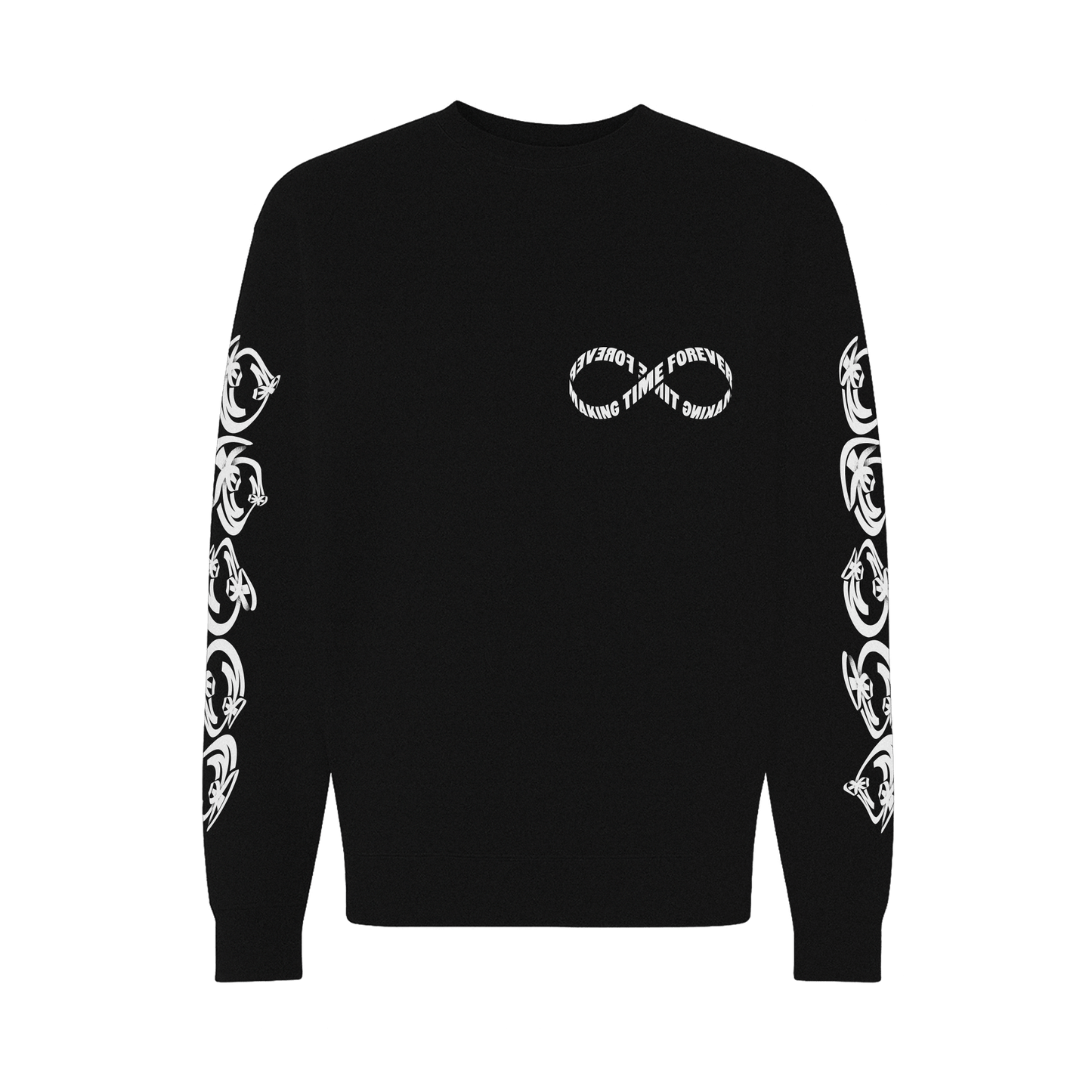 (Limited Time Presale) CHOOSE TRANSCENDENCE Crewneck - Black