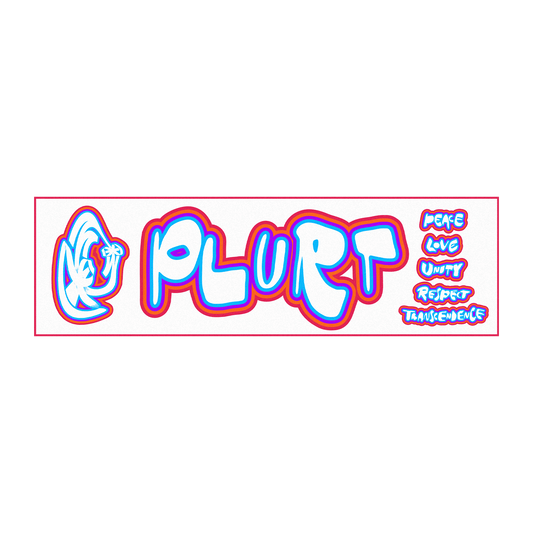 PLURT Bumper Sticker