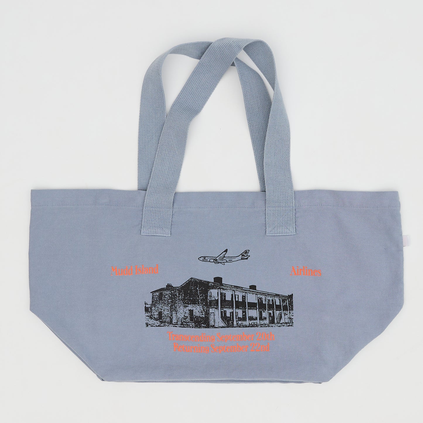 Making Time + All Caps Studio: Mudd Island Tote Bag (Clear Blue)