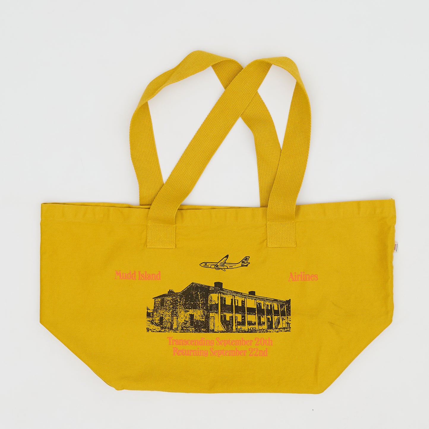 Making Time + All Caps Studio: Mudd Island Tote Bag (Spectra Yellow)