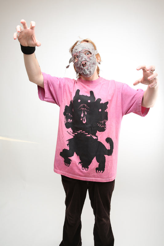 Making Time Pure Halloween Cerberus Shirt (Pink)